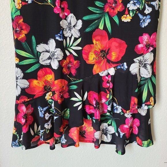 Thalia Sodi Floral Dress Size XL - Picture 4 of 9